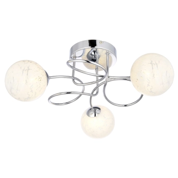 Delos lampa sufitowa 3xG9 96641 Endon Lighting