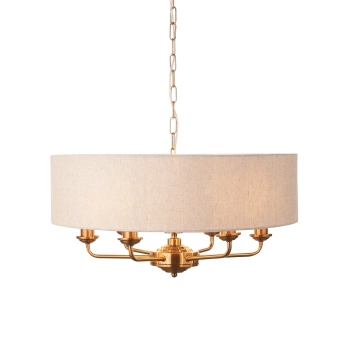Highclere lampa wisząca 6xE14 110722 Endon Lighting