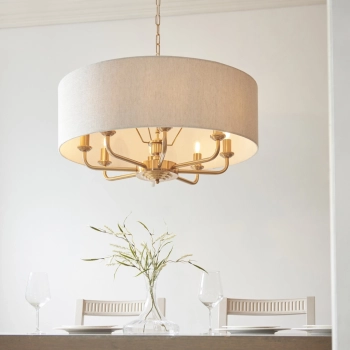 Highclere lampa wisząca 8xE14 110727