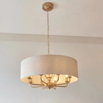Highclere lampa wisząca 8xE14 110727