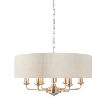 Highclere lampa wisząca 6xE14 94357 Endon Lighting