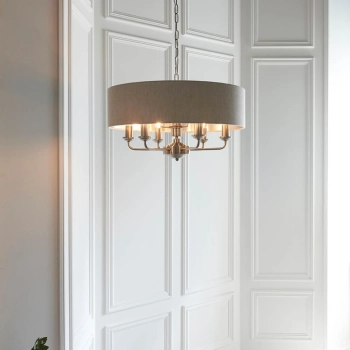 Highclere lampa wisząca 6xE14 94357