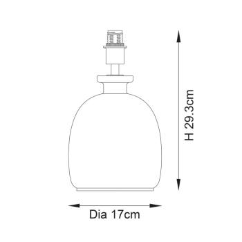 Lyra lampka stołowa 1xE14 100910