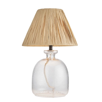 Lyra Raffia lampka stołowa 1xE14 106277 Endon Lighting