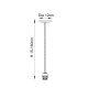 Cable set lampa wisząca 1xE27 61809