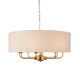 Highclere lampa wisząca 8xE14 110727 Endon Lighting