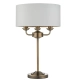 Highclere lampka stołowa 3xE14 2900K 98932
