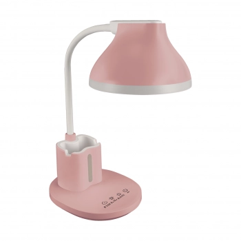 Debra LED lampka stołowa 7W 550lm różowa 04231 Ideus