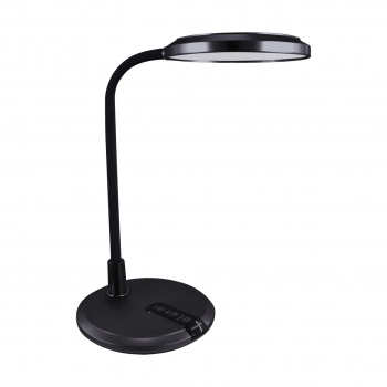 Platon LED lampka stołowa 6,5W 510lm czarna 04229 Ideus