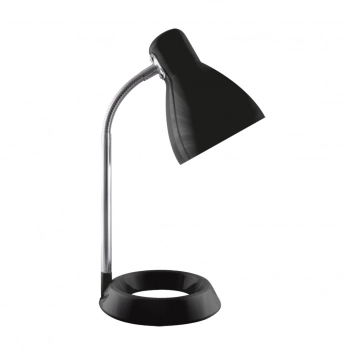 Kati Black lampka stołowa 1xE27 czarna 04499 Ideus