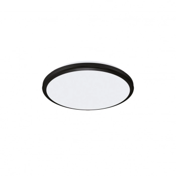 Planar LED IPO54 lampa sufitowa 12W 1320lm 4100K czarna 04585 Ideus