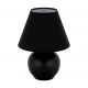 Gala Black lampka stołowa E14 czarna 04401 Ideus