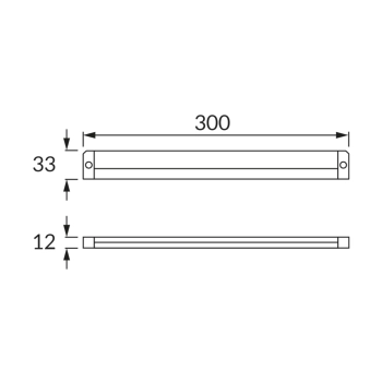 Alan LED lampa podszafkowa 4W 310lm 4000K biała