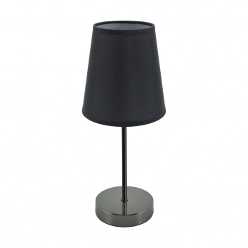 Fatima Black lampka stołowa 1xE14 czarna 04830 Ideus