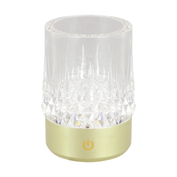 Gral LED lampka stołowa 2W 130lm 3000K transparentna 04844 Ideus