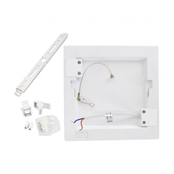 Olgierd D LED lampa sufitowa 12W 875lm CCT biała z czujnikiem ruchu 03902 Ideus