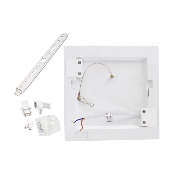 Olgierd D LED lampa sufitowa 18W 1580lm CCT biała z czujnikiem ruchu 03903 Ideus
