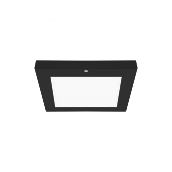 Olgierd D LED lampa sufitowa 18W 1470lm CCT czarna z czujnikiem ruchu 04556 Ideus