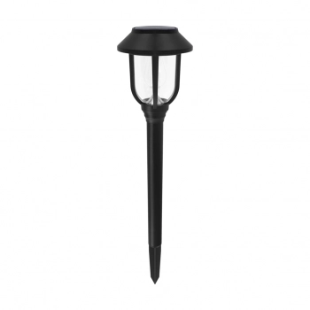 Park LED lampa stojąca IP44 solarna 0,04W 2lm 6500K czarna 04783 Ideus