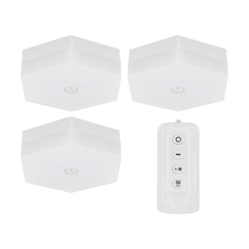 Sudoku LED lampka dekoracyjna 3x1W 3x75lm 4000K biała 04848 Ideus