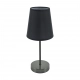Fatima Black lampka stołowa 1xE14 czarna 04830 Ideus