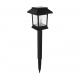 Park LED lampa stojąca IP44 solarna 0,04W 2lm 6500K czarna 04782 Ideus