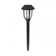 Park LED lampa stojąca IP44 solarna 0,04W 2lm 6500K czarna 04783 Ideus