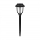 Park LED lampa stojąca IP44 solarna 0,04W 2lm 6500K czarna 04783 Ideus