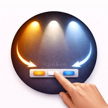 Agata C LED lampa sufitowa 16W 1290lm CCT biała