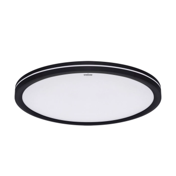 Amadeus C LED lampa sufitowa 24W 1620lm CCT czarna 04982 Ideus