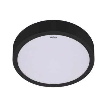 Andre C LED lampa sufitowa 9W, 12W, 15W 980lm, 1750lm, 1570lm CCT czarna 05057 Ideus