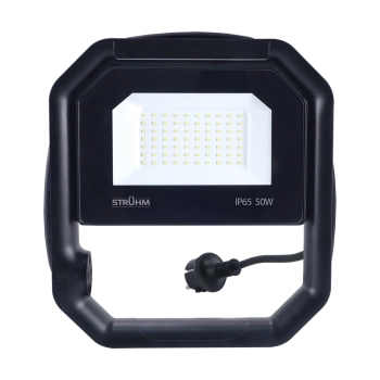 Aslan LED Black naświetlacz 50W 5000lm 5000K czarny przenośny 05097 Ideus