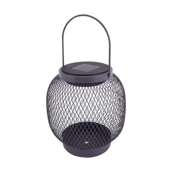 Balun LED lampka stołowa solarna IP44 0,2W 3lm 3000K ciemnoszara 04882 Ideus