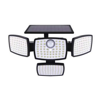 Borut LED 10W 1100lm 4100K czarny z czujnikiem ruchu 04948 Ideus