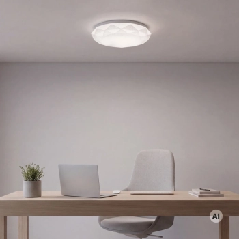 Diax LED lampa sufitowa 11W 1050lm CCT biała