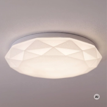 Diax LED lampa sufitowa 17W 1510lm CCT biała