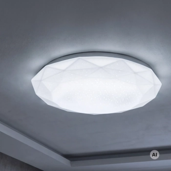 Diax LED lampa sufitowa 22W 1920lm CCT biała
