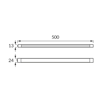 Filo LED lampa podszafkowa 8W 810lm 4000K biała