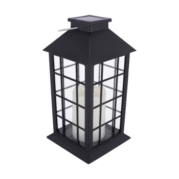 Gaba solar lampa LED 0,1W 1lm 3000K czarna 05041 Ideus
