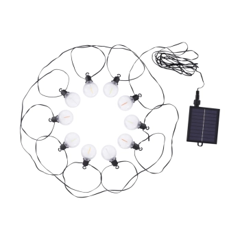 Glasi LED 10x0,3W black RGB 10x2lm girlanda dekoracyjna 04926 Ideus