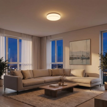 Laos C lampa sufitowa 3xE27 biała