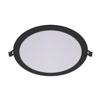 Lira C LED lampa wbudowywana 12W, 15W, 18W 1530lm, 1830lm, 2150lm CCT czarna 05054 Ideus