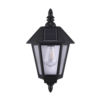 Lord solar kinkiet LED 0,1W 6lm 3000K czarny 05038 Ideus