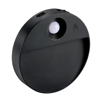 Luis C LED PIR lampa meblowa 1W 30lm CCT czarna 04927 Ideus