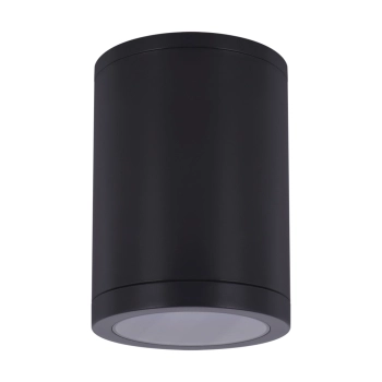 Mesa C IP54 lampa sufitowa E27 czarna 05045 Ideus