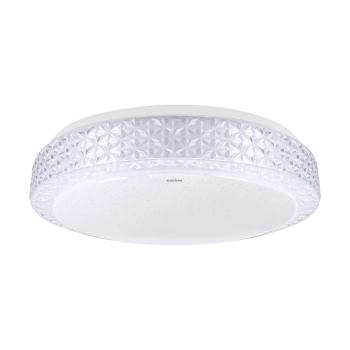 Milena C lampa sufitowa 3xE27 biała 05033 Ideus