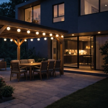 Mulga LED 10x0,3W black 2700K 10x3lm girlanda dekoracyjna