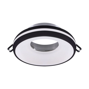 Ofra C lampa wbudowywana 1xGU10 czarna 04951 Ideus