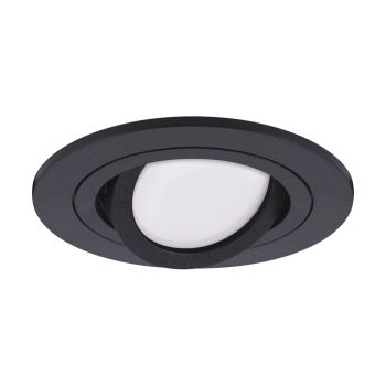 Roto C lampa wbudowywana 1xGU10 czarna 05083 Ideus
