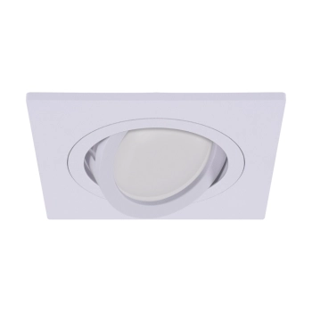 Roto D lampa wbudowywana 1xGU10 biała 05084 Ideus